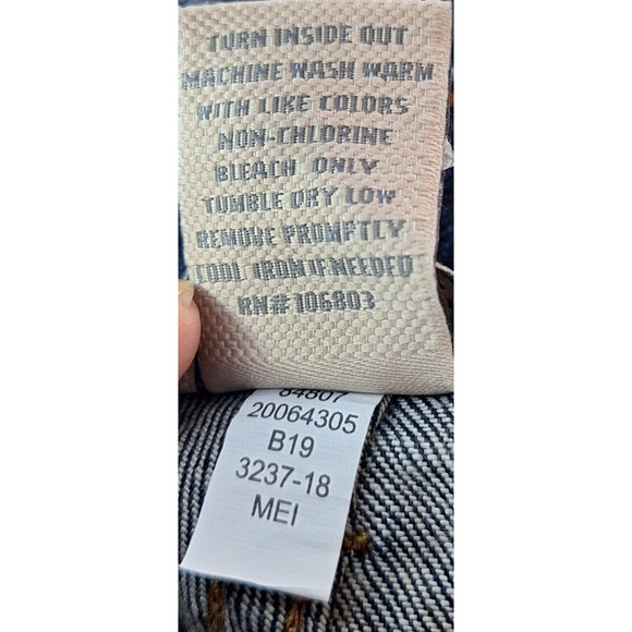 Duluth Trading Co. Women Plus 24W Tall Dark Wash DuluthFlex Skinny Denim Jeans - Picture 7 of 8